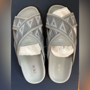 Mens Dior Sandal Grey